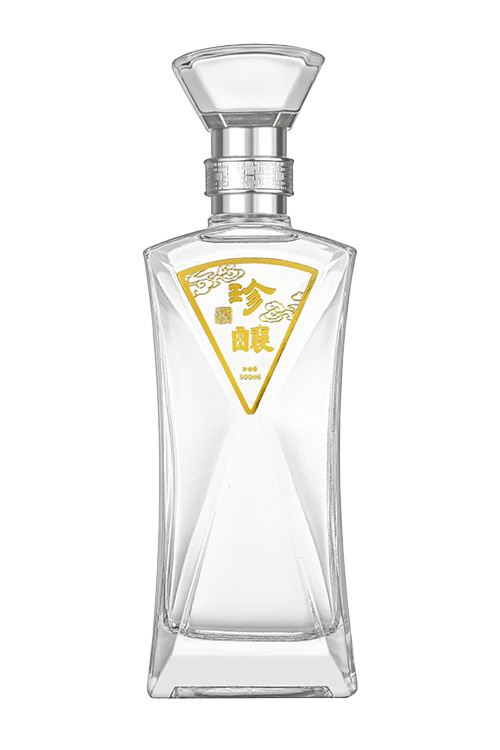 晶白酒瓶-004  